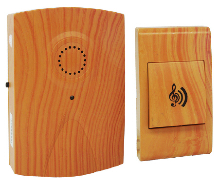 Campanello wireless color legno