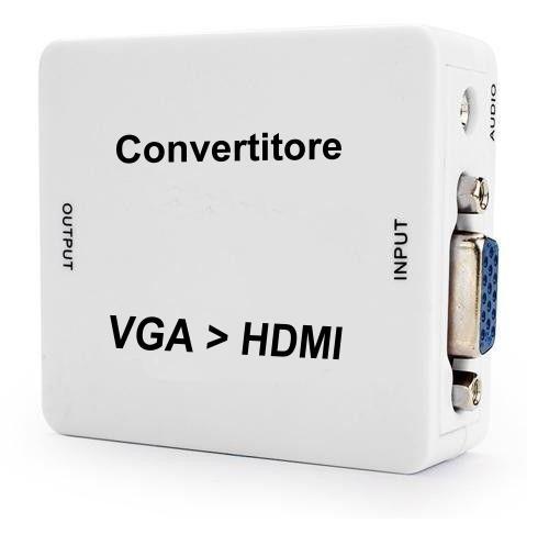Convertitore video audio VGA HDMI