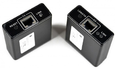 Amplificatore estensore HDMI 60 metri su cavo di rete: uscite LAN