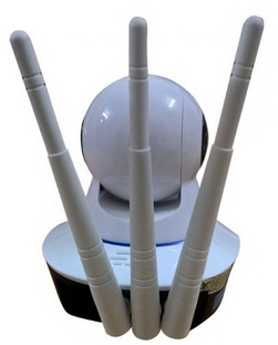 Telecamera WIFI con 3 antenne
