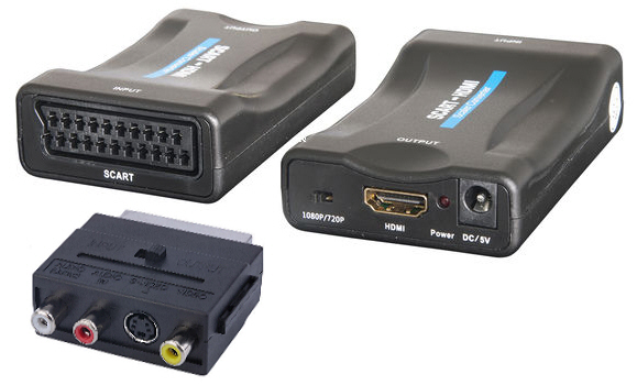 Convertitore da SCART + RCA a HDMI