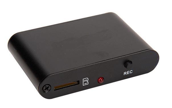 Mini registratore DVR audio video SD per auto e modellismo