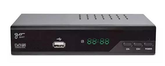 Decoder digitale terrestre DVB-T2 HEVC 10 bit con PVR e IPTV