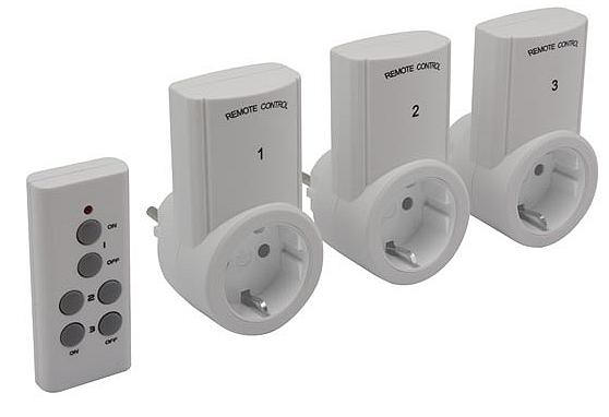 Kit prese elettriche con interrutore + radicomando