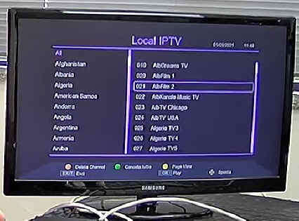 Lista canali IPTV