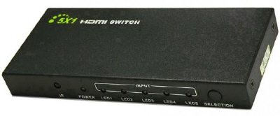 Switch commutatore HDMI 5 ingressi FULL HD 4K 3D HDCP