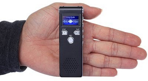 Micro registratore spia audio attivazione vocale