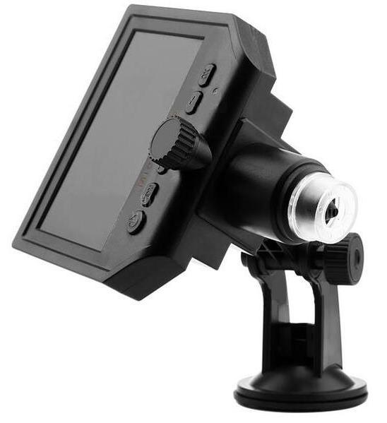 Microscopio digitale 600x ingrandimenti alta risoluzione con display e videoregistratore - Supporto
