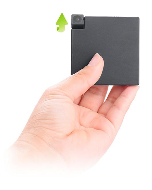 Microcamera con ottica indipendente