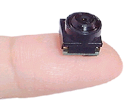 Microtelecamera spia ultra miniatura a colori