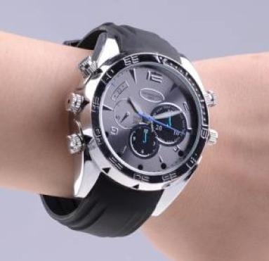 Microtelecamera full HD in orologio da polso + videoregistratore: esempio di impiego