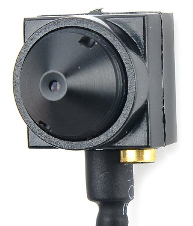 Microcamera spia con microfono pinhole 600 linee