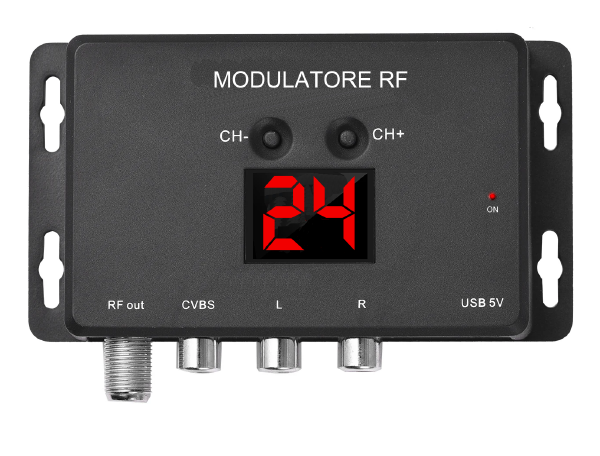 Modulatore TV UHF canali 21-69 PAL NTSC