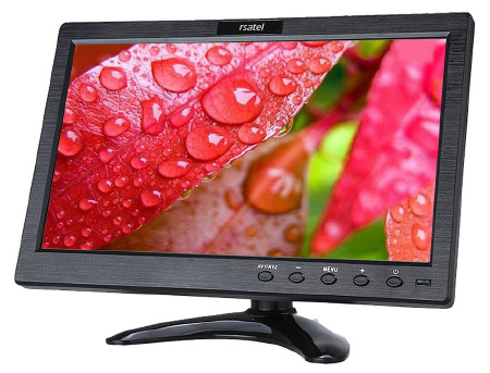 Monitor Led HD 10 pollici HDMI VGA BNC RCA USB