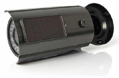 Falsa telecamera: pannello fotovoltaico