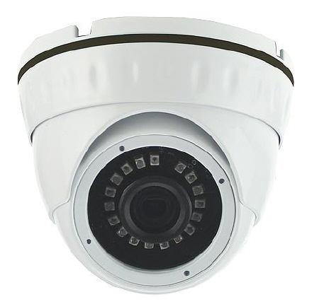 Telecamera dome infrarossi alta definizione 2 Mpx 1080 p multistandard 4 in 1: AHD CVI TVI CVBS analogico