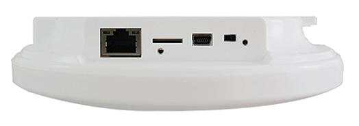 Microtelecamera spia nascosta in orologio da parete o tavolo: connettori