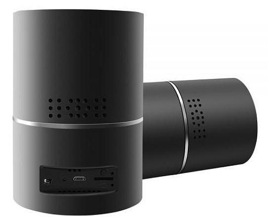 Microtelecamera Wifi con registratore nascosta in casse acustiche Bluetooth