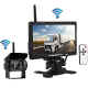 Kit telecamera posteriore wireless infrarossi con monitor