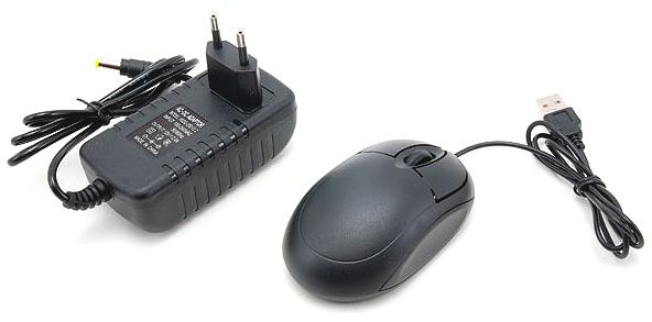 Alimentatore e mouse per DVR videoregistratore 8 canali
